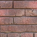 old red brick wall texture for background Royalty Free Stock Photo