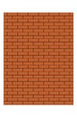 Old red brick wall texture background vector illustration Royalty Free Stock Photo