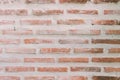 Old red brick wall texture. Home design backdrop Royalty Free Stock Photo