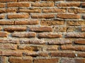 Old red brick wall textures background Royalty Free Stock Photo