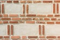 Old Red Bricks Texture Royalty Free Stock Photo