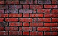 Old red bricks wall Royalty Free Stock Photo
