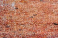 Old red bricks wall texture and background Royalty Free Stock Photo