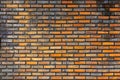 Old red bricks wall texture background Royalty Free Stock Photo