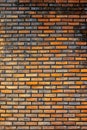 Old red bricks wall texture background Royalty Free Stock Photo