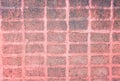 Old red brickwall pattern background Royalty Free Stock Photo
