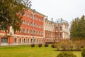 Old red castle in Jelgava, Latvia. Latvian agriculture university.