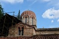 Old Catholic Church Dome in Athens, Greece Royalty Free Stock Photo