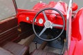 Classic car interior Royalty Free Stock Photo