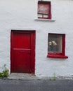 Old red door Royalty Free Stock Photo