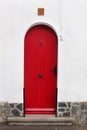 Old red door Royalty Free Stock Photo