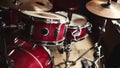Old Red Drums Royalty Free Stock Photo