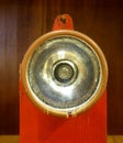 Old Red Flashlight Royalty Free Stock Photo