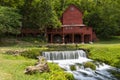 Old Red Grist Mill Royalty Free Stock Photo