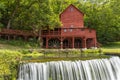 Old Red Grist Mill Royalty Free Stock Photo