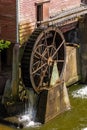 Old Grist Mill with A Water Wheel Royalty Free Stock Photo