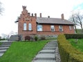 Old red home, Lithuania