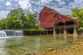 An Old Red Mill Royalty Free Stock Photo