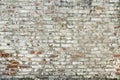 Old red painted brick wall background texture Royalty Free Stock Photo