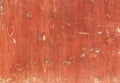 Old Red Painted Wood Texture