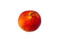 Old red rotten apple.