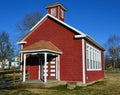Old Red School House Royalty Free Stock Photo
