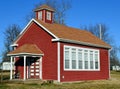 Old Red School House Royalty Free Stock Photo