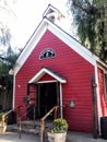 Old Red School House, Buena Park California Royalty Free Stock Photo