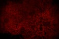 Old red scratched wall, grungy background or texture Royalty Free Stock Photo