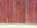 Old red side of a barn rustic wood Royalty Free Stock Photo