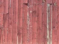 Old red side of a barn rustic wood Royalty Free Stock Photo