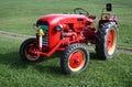 Old red tractor Royalty Free Stock Photo