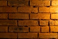 Old red vintage brick wall texture grunde background, interior design Royalty Free Stock Photo