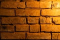 Old red vintage brick wall texture grunde background, interior design Royalty Free Stock Photo
