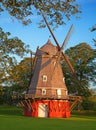 Old red windmil