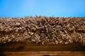 Old reed roof Royalty Free Stock Photo