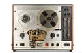 Old reel tape recorder Royalty Free Stock Photo