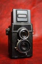 Old reflex camera Royalty Free Stock Photo