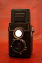 Old reflex camera Royalty Free Stock Photo