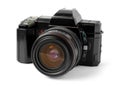 Old reflex camera Royalty Free Stock Photo