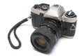 The old reflex camera Royalty Free Stock Photo