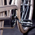 Old refurbished retro bike - Details