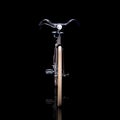 Old refurbished retro bike Royalty Free Stock Photo