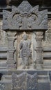 Old Reliefs background image still wet at Prambanan Temple in Indonesia.