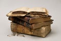 Old religious books Royalty Free Stock Photo