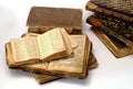 Old religious books Royalty Free Stock Photo