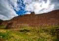 Old remainings of Chateau de Fleckenstein in eastern France