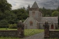 Old remote church building in the wilds of Scotland Royalty Free Stock Photo