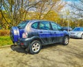 Old Renault Scenic four wheels drive rare Royalty Free Stock Photo