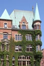 Old residential building in Hamburg Royalty Free Stock Photo